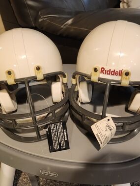 2 New Vintage Riddell Medium & Large